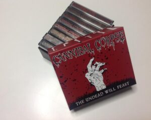 CANNIBAL CORPSE – The Undead Will Feast 8 TAPE BOX