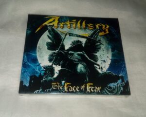 artillery – the face of fear – slipicase