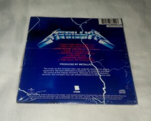 METALLICA – Ride The Lightning – Paper Sleeve