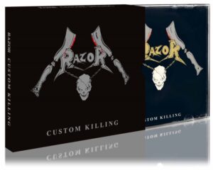 RAZOR – Custom Killing – ( SLIPCASE + POSTER )