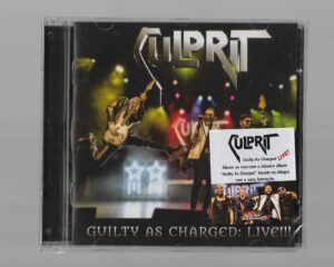 CULPRIT – Guity As Charged: Live