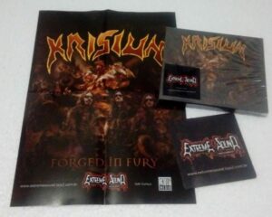 KRISIUN – Forged In Fury – ( Slipcase ) + Poster