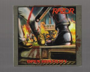 Razor – Open Hostility ( Slipcase )