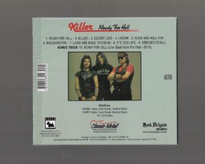 KILLER – Ready For Hell ( Slipcase + Poster )