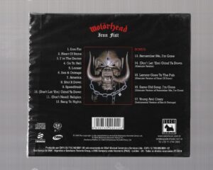 Motörhead ‎– Iron Fist – ( Slipcase )