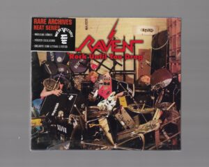 RAVEN – Rock Until You Drop ( Slipcase ) + Poster 36×36