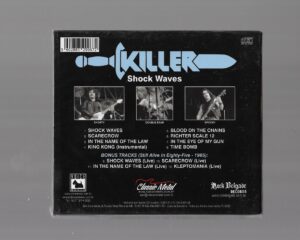 KILLER – Shock Wave ( Slipcase ) + Poster 36×36