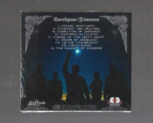 Katavasia ‎– Sacrilegious Testament – ( Digipack )