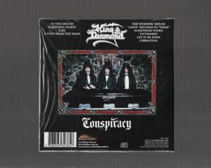 KING DIAMOND – CONSPIRACY (Hardcover Digisleeve como réplica de LP em GATEFOLD – Incluindo ENCARTE com LETRAS) ☆TOP 20 ALBUNS DE 1989 !!!