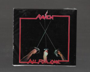 Raven ‎– All For One – ( Slipcase + Poster )