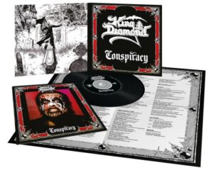 KING DIAMOND – CONSPIRACY (Hardcover Digisleeve como réplica de LP em GATEFOLD – Incluindo ENCARTE com LETRAS) ☆TOP 20 ALBUNS DE 1989 !!!