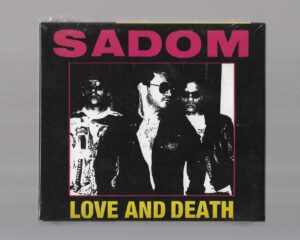 Sadom ‎– Love And Death – (CD – Box Triplo) + Poster + Adesivo