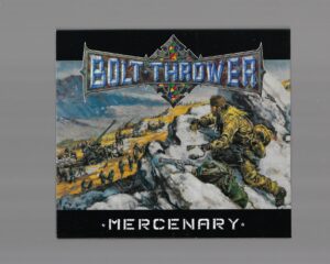 Bolt Thrower ‎– Mercenary – ( Slipcase + Poster )