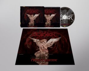 DESASTER – Angelwhore – ( Slipcase + Porter 36×36 + Alto Relevo )