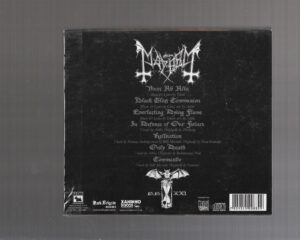 Mayhem ‎– Atavistic Black Disorder // Kommando ( Slipcase )