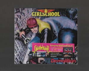 Girlschool – Demolition – ( Slipcase + Poster 24×24 )