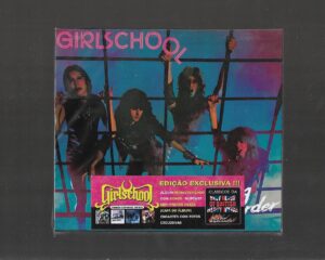 Girlschool ‎– Screaming Blue Murder – ( Slipcase + Poster 24×24 )