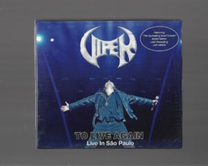 Viper ‎– To Live Again – Live In São Paulo – ( Slipcase )