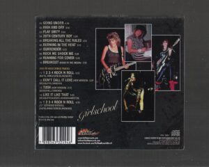 Girlschool – Play Dirty – ( Slipcase + Poster )