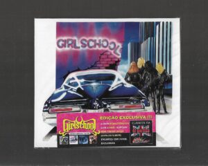 Girlschool – Hit And Run – ( Slipcase + Poster )