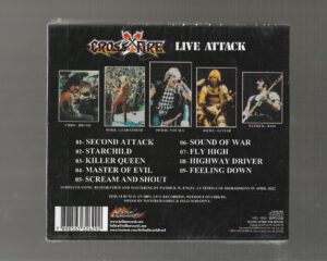 Crossfire – Live Attack – ( Slipcase )