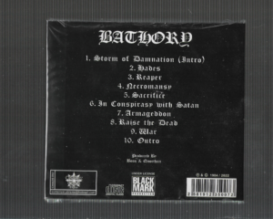 Bathory – Under The Sign Of The Black Mark – ( Digipack )