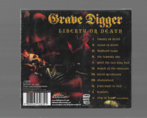 Grave Digger – Liberty Or Death- ( Slipcase )