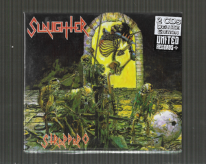 SLAUGHTER	Strapado – CD Duplo – Slipcase – Posters exclusivos 36x36cm – CDs com silk estilo vinil – ( Slipcase )