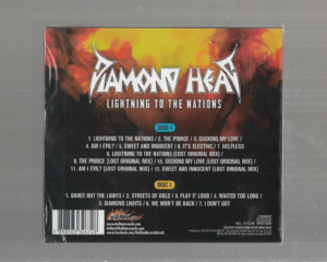 Diamond Head – Lightning To The Nations – ( Digipack + Slipcase Duplo )