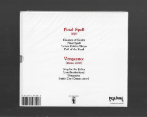 Visigoth – Final Spell Of Vengeance – ( Slipcase )