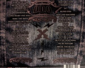 UDO – THE LEGACY – (2CD/DIGIPAK)