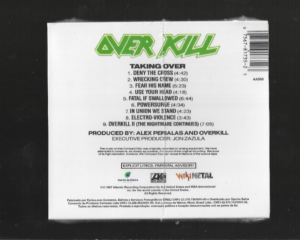 Overkill – Taking Over – ( Slipcase )