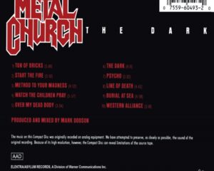 Metal Church – The Dark – ( SLIPCASE )