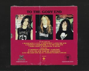 Cancer – To The Gory End – ( Slipcase )