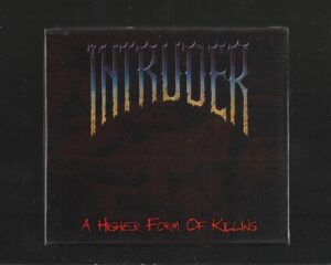 Intruder – A Higher Form Of Killing – ( Slipcase )