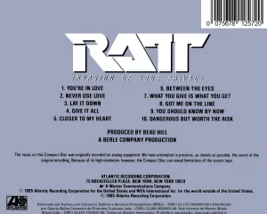 RATT – INVASION OF YOUR PRIVACY –  ( SLIPCASE )