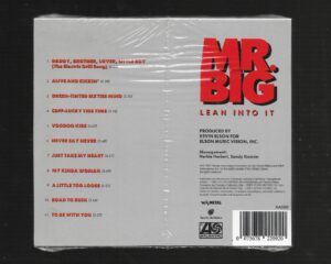 MR. BIG – LEAN INTO IT –  ( Slipcase )