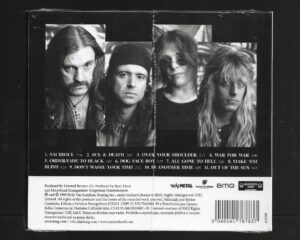 Motörhead – Sacrifice – ( Digipack )