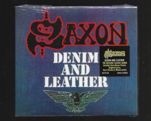 SAXON – DENIM AND LEATHER – ( Digipack )