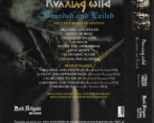 Running Wild – Branded And Exiled – ( Slipcase )