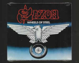 SAXON – WHEELS OF STEEL –  ( SLIPCASE )