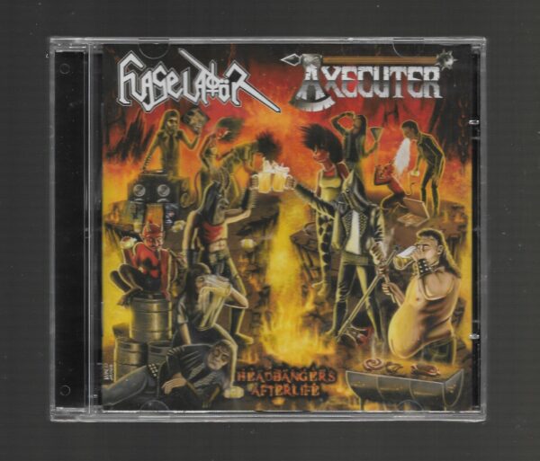 Flagelador / Axecuter – Headbangers Afterlife