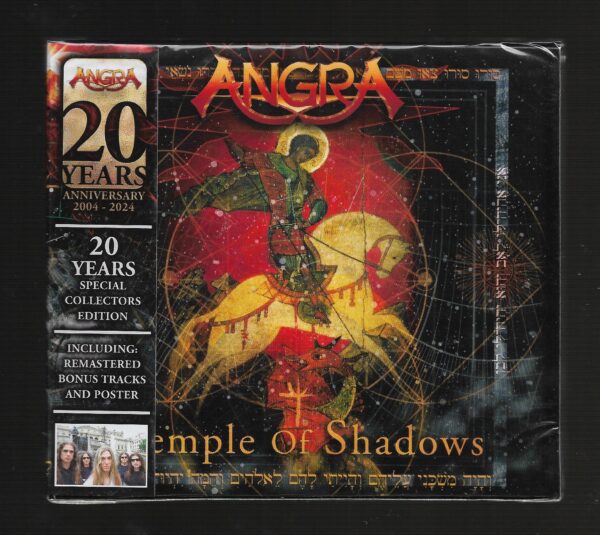 Angra – Temple Of Shadows - ( Remastered, Slipcase, 20th Anniversary Edition )