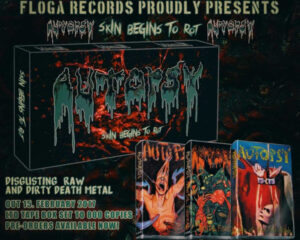 Autopsy – Skin Begins To Rot – ( Box Set,3 x Cassette )