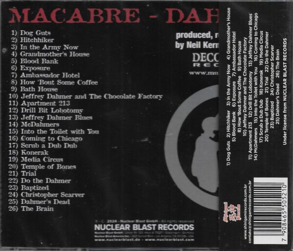 Macabre - Dahmer - (Remastered) - Image 2