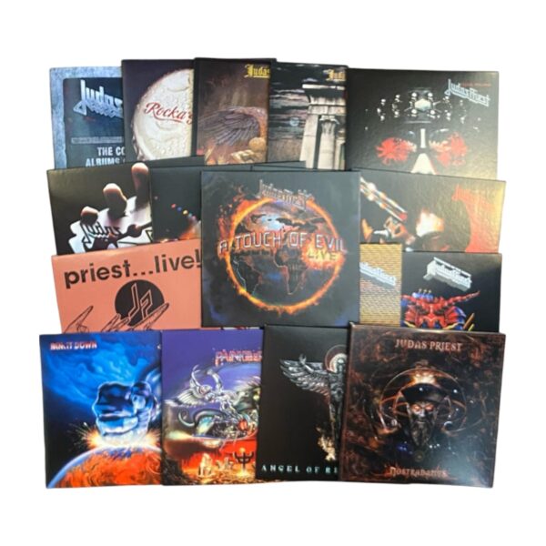 JUDAS PRIEST - THE COMPLETE ALBUMS COLLECTION - ( 19 - CD BOX SET) - Pronta - entrega! - Image 2