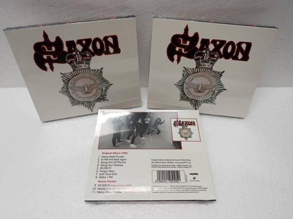 SAXON - STRONG ARM OF THE LAW - ( SLIPCASE ) - Image 2